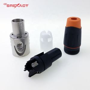 Connecteur de haut-parleur femelle en alliage de zinc 40A Connecteur audio et vidéo professionnel durable à 4 broches - Product Image 5