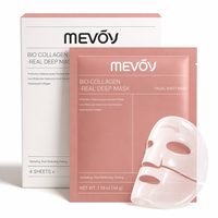 Masque en feuille d'hydrogel hydratation intense soin quotidien peau mature raffermissant affinant les pores élasticité OEM Marque Privée