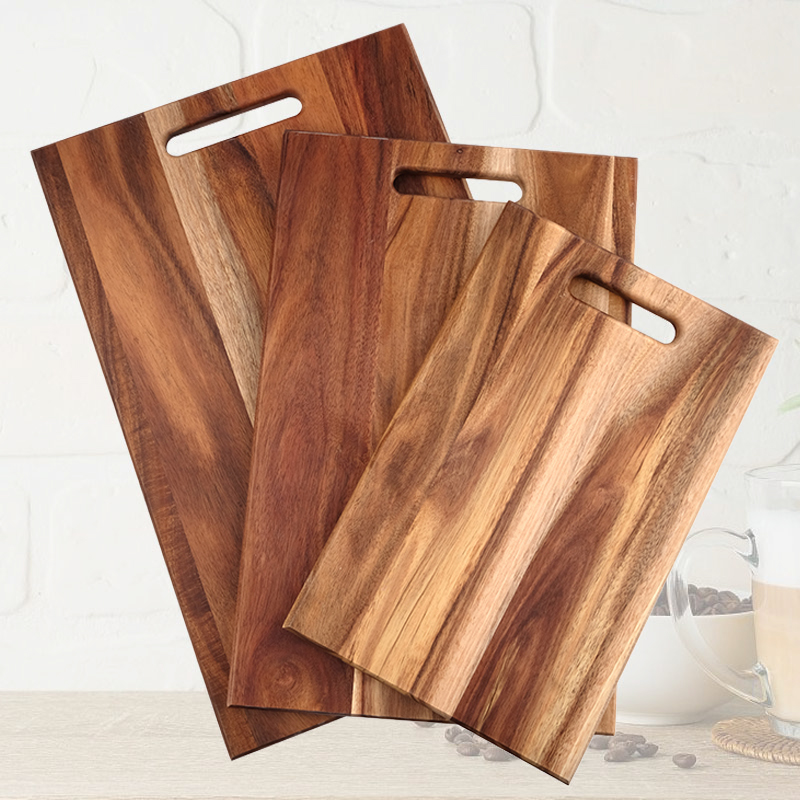Рекомендуемые Деревянные Разделочные доски из твердого дерева акации, деревянные разделочные доски, оптовая продажа