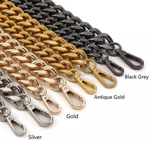 ห่วง<span class=keywords><strong>โซ่</strong></span>โลหะ DIY อะไหล่<span class=keywords><strong>กระเป๋า</strong></span>ถือสำหรับผู้หญิงอุปกรณ์เสริม<span class=keywords><strong>กระเป๋า</strong></span>คาดลำตัว - Product Image 4