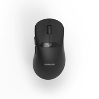 Souris de jeu sans fil M03 2,4 GHz avec écran numérique, trois modes, design ergonomique fin et étanche, technologie optique