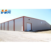 Kits de construction de charpente en acier légers de petite conception industrielle compacte d'entrepôt bâtiment en acier