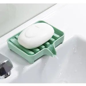 Soap Holder Tilt Design Non-slip Soap Dish Waterproof Self