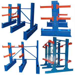 Système de rayonnage cantilever en acier à 4 niveaux de haute qualité Gangli, solutions personnalisées de l'usine chinoise et rayonnages durables - Product Image 1