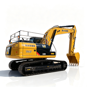 Excavatrice sur chenilles hydraulique Caterpillar Cat 330D d'occasion, 30 tonnes, pour travaux de construction lourds - Product Image 1