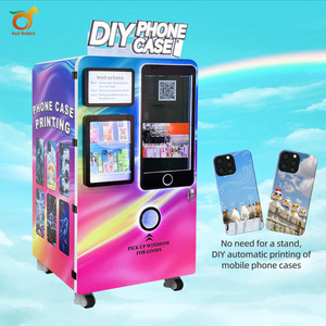 Thỏ đỏ thiết kế hiện đại điện thoại trường hợp in ấn Máy bán hàng tự động hiệu suất cao di động Bìa máy in điện thoại trường hợp máy in - Product Image 1