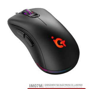 Souris de jeu filaire noire avec logo personnalisé, conception Paw3311 pour les joueurs droitiers - Product Image 6