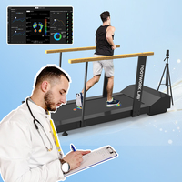 Plateforme d'analyse de la marche dynamique par IA (LAB F5-LAB) la plus vendue pour le service de réadaptation, avec tapis de marche à pression plantaire