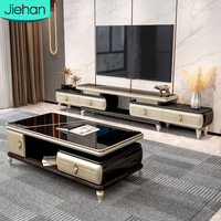 Nouvelles couleurs, vente chaude, meubles TV modernes de luxe, prix de gros, meuble TV et ensemble de table basse pour un usage domestique