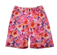 Qingli OEM Vêtements décontractés personnalisés pour bébés filles, Ensemble d'été avec short cycliste et imprimé floral, Sans MOQ, Style tendance