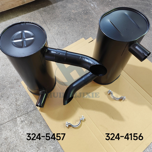 Silenziatore 324-4172 3244157 266-6251 per motore 3066 C6.4 escavatore 320C 321C 323D - Product Image 4