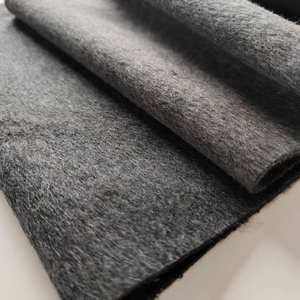 ผ้าขนสัตว์สองด้าน 70 วัตต์ 920 กรัม/ตร.ม. สำหรับเสื้อโค้ท ทอแบบพิเศษ สำหรับชุดสูท เสื้อแจ็คเก็ต ชุดเดรส เสื้อผ้าเด็กหญิง/เด็กชาย ลายย้อมเส้นด้าย - Product Image 1