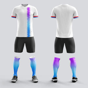 Pantalones Cortos de Fútbol con Estampado Digital Personalizado para Hombre, Conjunto de Uniforme de Entrenamiento de Fútbol para Club, Logotipo Personalizado, Adulto, 100% Poliéster - Product Image 1