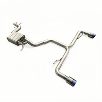 Tuyau d'échappement haute performance pour Volkswagen Golf R MK7 2.0T 2011-2017, échappement Valvetronic en acier inoxydable 304, son dynamique à commutation