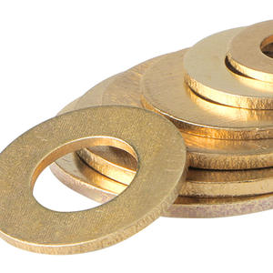 Gb97 डि125 ठोस पीतल का फ्लैट था शीम कॉपर गैसकेट एम 10 कनेक्टर तांबा वॉशर धातु वॉशर - Product Image 4