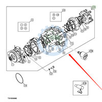 Pompe hydraulique AT331223 de haute qualité à prix d'usine pour tracteur-pelleteuse 310G 315SG 310SG 310SJ 315SK
