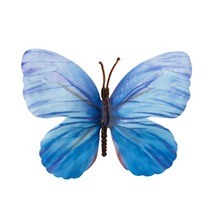 Fleurs artificielles en soie papillon style Instagram, accessoire photo vintage fait main, accessoire pour cheveux, décoration murale florale DIY - Product Image 1