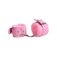 Menottes en peluche colorées de haute qualité Bandage de contraintes exotiques Menottes en cuir PU sexy pour les couples