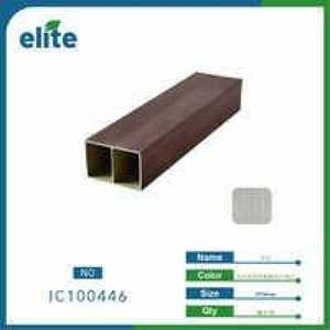 Tavola in Legno Elite Square Timber 70x50mm Argento Scuro Pera 2,95m per Mobili Moderni - Product Image 1
