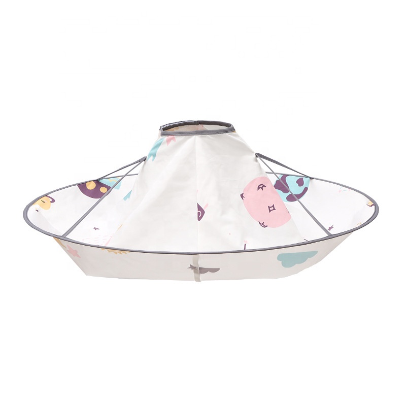 Детский складной фартук для стрижки волос, водонепроницаемая накидка-Зонтик для стрижки волос, домашняя Парикмахерская накидка, тканевая накидка