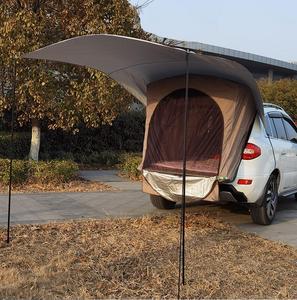 Auvent <span class=keywords><strong>de</strong></span> voiture portable avec ventouses, abri imperméable contre le soleil, <span class=keywords><strong>protection</strong></span> UV pour le <span class=keywords><strong>camping</strong></span> en plein air, housse <span class=keywords><strong>de</strong></span> voiture pliable et coupe-vent - Product Image 2