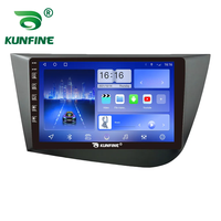 Pour SEAT LEON 2005-2012 LHD 9 pouces QLED écran Headunit dispositif Double 2 Din voiture stéréo GPS Navigation Android autoradio