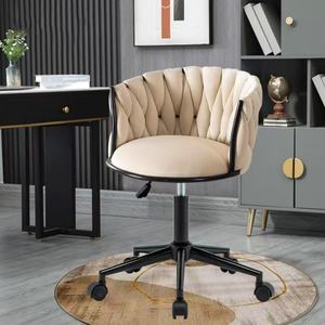 Fauteuil individuel Wss, ensemble de chaises modernes pour salon, meubles de salon, fauteuil de luxe en velours pour le salon - Product Image 6