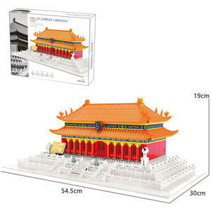 Wange 6221 Salón de la Suprema Armonía, Bloques de Construcción Chinos, Juego de Bloques Educativos para Niños, Colección de Juguetes de Construcción - Product Image 4