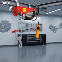 Palans électriques à câble de la série PA certifiés CE ISO, 110V/220V, télécommande sans fil, 10m/min, palan de levage pour garage