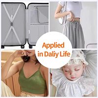 1/4 pouces Stock disponible élastique biais blanc plat bande élastique pour canapé couture sous-vêtements