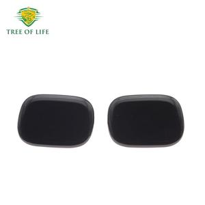 Kia Headlight Washer Nozzle Caps 98681-C5500 LH 98682-C5500 RH Plastic <b>Clip</b> On Front <b>Bumper</b> Cover - Product Image 5