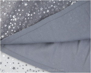 Vestiti del bambino Vestito Stampato Stelle D'argento Maniche Lunghe <span class=keywords><strong>Tutu</strong></span> Morbido Grigio 2-12 Anni Girls 'Dress - Product Image 4