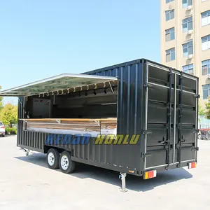 Готовый для доставки Подержанный грузовик прицеп для продажи велосипед тележка для еды дизайнерский прицеп хот-дог Bbq Food Truck