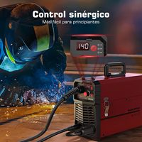 ARCCAPTAIN Poste à souder MIG/TIG/MMA/FLUX sans gaz 4-en-1 140A, norme européenne, onduleur IGBT 230V