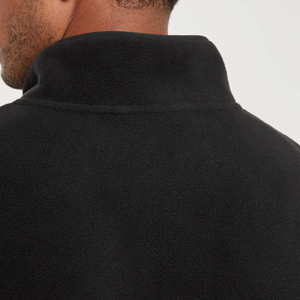 Felpa personalizzata unisex con collo alto, mezza zip, <span class=keywords><strong>stampa</strong></span> e fodera in pile, <span class=keywords><strong>senza</strong></span> cappuccio, ideale per la primavera. - Product Image 4