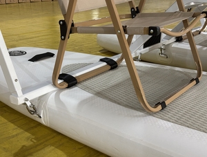 Comercial personalizado inflable sup barco agua 2 personas Paddleboard catamarán portátil Sup catamarán para la venta - Product Image 6