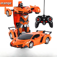 Offre Spéciale 2 places télécommande radiocommande Transformation jouet universel contrôlé déformation enfants RC voiture