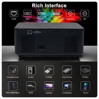 Projecteur vidéo Full HD Voxflix VF71 1080P Smart Android Auto Focus Correction Keystone Projecteur de cinéma maison