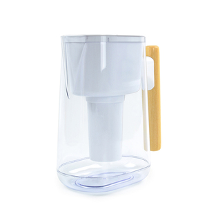 带 LED 指示灯和木柄的滤水罐，提醒更换滤芯，碱性水罐 3.5L，家用厨房用 - Product Image 2