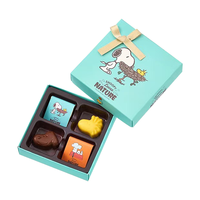 Exquisite Maßgefertigte Gourmet-Schokoladenboxen mit Prägung aus Recycelbarem Karton für Valentinstag-Süßigkeitenverpackungen