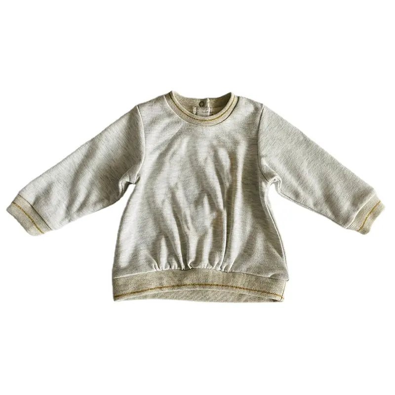 Top à col rond pour enfant, automne, dernière blouse pour bébé fille