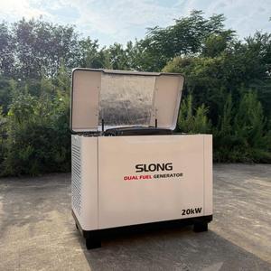 เครื่องกำเนิดไฟฟ้าสำรองสำหรับบ้าน SLONG SL-JK20 20kW ใช้ได้ทั้งแก๊สธรรมชาติและเชื้อเพลิงอื่นๆ สตาร์ทด้วยระบบไฟฟ้า สำหรับใช้ในกรณีฉุกเฉิน - Product Image 5