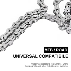 Cadenas de <span class=keywords><strong>Bicicleta</strong></span> BUCKLOS MTB 8 9 10 11 12 Velocidades, Ultraligeras, para <span class=keywords><strong>Bicicleta</strong></span> de Montaña y Carretera, Duraderas, para Ciclismo en Gravel, <span class=keywords><strong>10V</strong></span> 11V 12V - Product Image 6