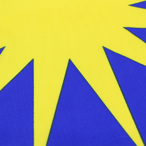 Bandera de Fraternidad de Poliéster de Alta Calidad, 3x5 Pies, Omega Malasia, Impermeable y Ecológica - Product Image 3