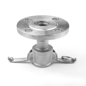 304 Stainless Steel <b>Quick</b> <b>Connector</b> With Flange Female Coupling For Hose Fitting - Product Image 5