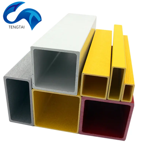 פרופילי <span class=keywords><strong>FRP</strong></span> מרובעים חלולים, מוצלצים, לשימוש כעמודים, עמודי תמיכה וצינורות. - Product Image 6