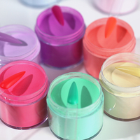 Kit de poudre acrylique et vernis gel UV 3-en-1 personnalisable OEM & ODM, système de manucure par trempage avec correspondance des couleurs, volume 15ml