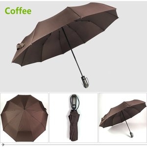 <span class=keywords><strong>Promo</strong></span> Logo sur mesure 10 K 23 pouces coupe-vent Triple entièrement automatique parapluie <span class=keywords><strong>parasol</strong></span> parapluie - Product Image 5