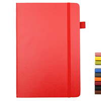 Cuadernos de Alta Calidad en Oferta, Cuadernos Promocionales A4 para Negocios, Cuadernos de Tapa Dura de Cuero PU con Logotipo Personalizado