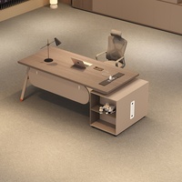 Combinaison de chaises de bureau de luxe légères, modernes et simples Bureau de direction personnalisable
